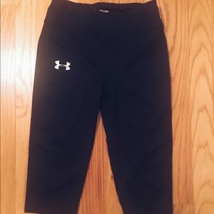 WORN ONCE Under Amour Cropped Leggings
